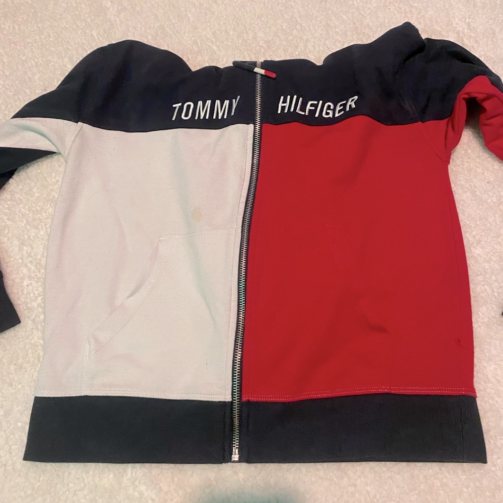 Tommy hilfiger clothes set bundle hoodie, tee and 1/4 zip